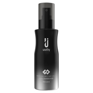 usvthy造型蓬松水喷雾高颅顶清爽控油自然蓬松持久男哑光发泥发胶