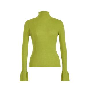 【大秀同款】AUM噢姆2025年冬季新款无缝针织羊毛修身打底衫上衣