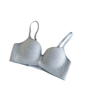 超厚馒头杯6cm内衣女小胸聚拢显胸大加厚不空杯平胸专用文胸罩75A