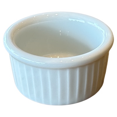 TUXTON乳白厚实陶瓷酱料盅