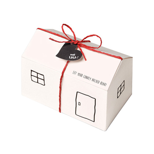 田园风婚礼包装盒喜糖盒宝宝生日礼盒伴手礼盒小房子烘焙点心盒