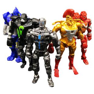 铁甲钢拳手办亚当金霸王偷袭者 环太平洋2机器人可动人偶玩具模型