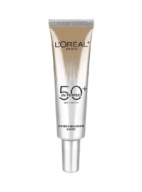欧莱雅小银管SPF50+跟妆防晒霜