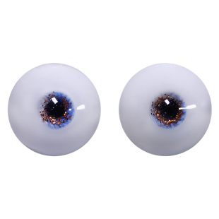 眼珠BJD娃娃眼珠三分四分六分树脂娃娃10/12/14mm手工自制带手柄