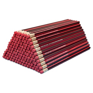 原木小学生好用铅笔HB考试幼儿园无铅毒素描绘画六角杆HB带橡皮