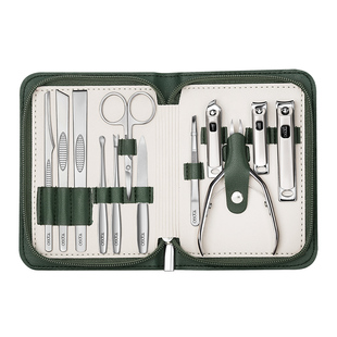 高端指甲刀套装男士家用指甲剪进斜口甲沟钳修脚刀具原装全套工具