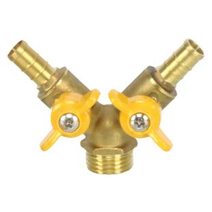 货车淋水器配件开关汽车纯铜滴水外丝球阀刹车水箱降温加厚放水阀