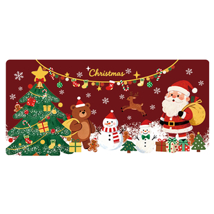 超大鼠标垫女生高颜值办公室大号电脑桌面垫家用皮革小轻奢高级感