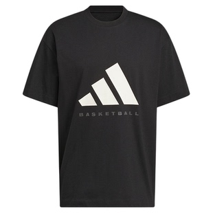 Adidas阿迪达斯男女同款情侣T恤时尚大logo短袖t恤半截袖KB7560