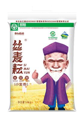 丝麦耘新疆面粉自然麦香10kg