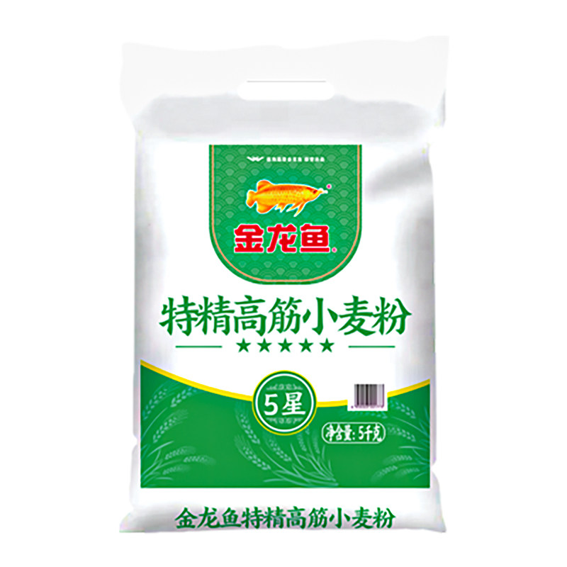 金龙鱼特精高筋小麦粉5KG共10斤