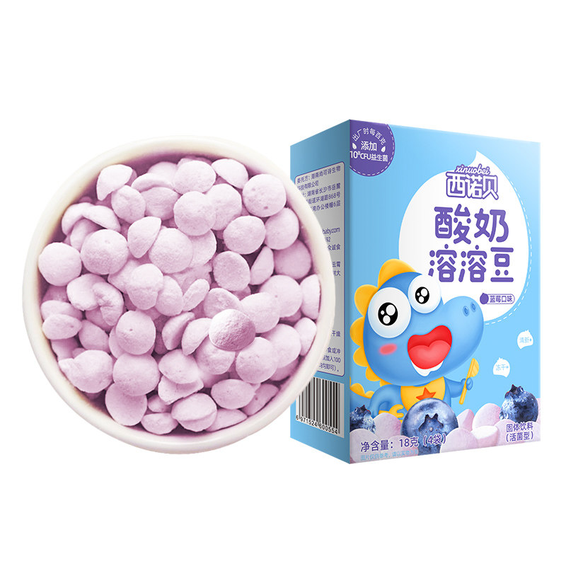 西诺贝入口即化酸奶不添加溶豆豆