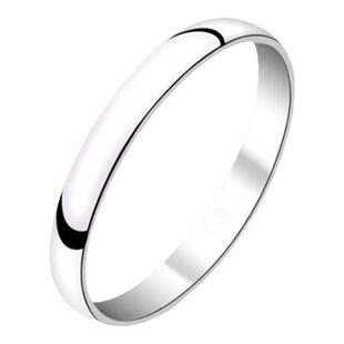 纯银戒指素圈闭口时尚小众轻奢男女同款情侣对戒不掉色生日礼物