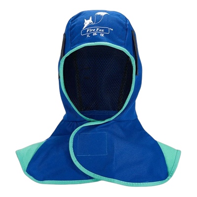 威特仕火狐狸焊工帽23-6680风帽阻燃防烫披肩帽焊工专用头套劳保