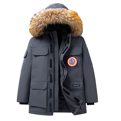 皮尔卡丹短款冲锋衣羽绒服男女