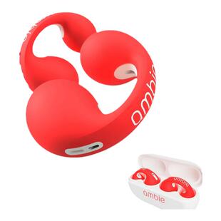 正品行货日本ambie AM-TW01耳环式蓝牙运动真无线耳机显示aptx