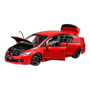 MH 1:18本田思域FD2 Civic TYPE R（FD2) MUGEN RR合金汽车模型