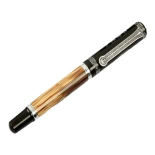 官方正品德国Duke/公爵孔子系列木笔杆铱金钢笔 商务送礼成人硬笔书法绘图画练粗字1.5mm弯尖笔头美工笔礼盒