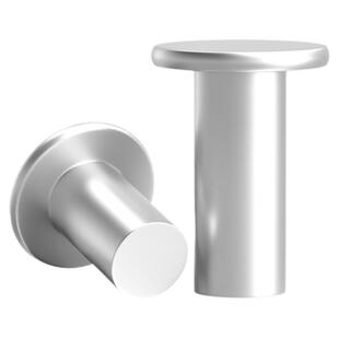 铝平头实心铆钉平帽铆钉GB109手打敲击式柳钉平卯M3M4M5M6M8