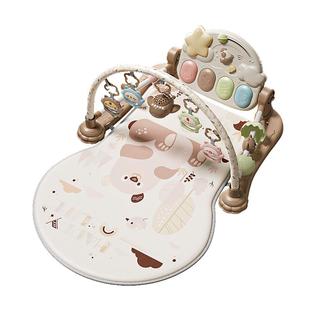 婴儿脚踏钢琴健身架0一1岁3个月6益智早教新生儿宝宝玩具见面礼盒