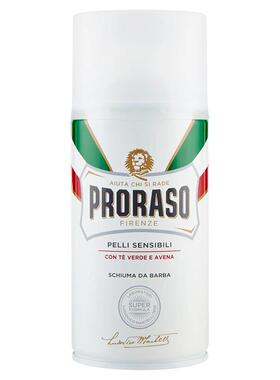 PRORASO胡须泡沫300ml燕麦绿茶