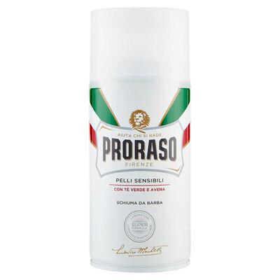 PRORASO胡须泡沫300ml燕麦绿茶