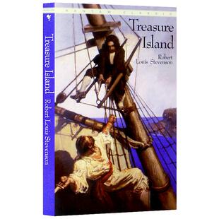 金银岛 Treasure Island  英文原版海盗主题小说 世界经典名著 Bantam Classics 罗伯特路易斯斯蒂文森成名作 进口英语书