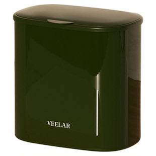 浴室垃圾桶壁挂家用粘钩免弯腰悬挂式中古风厨房橱柜小号卫生桶