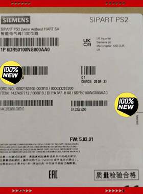 【问价】6DR50100NG000AA0