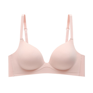 聚拢内衣小胸显大平胸加厚秋冬季上托固定杯无痕文胸外扩漫画胸女