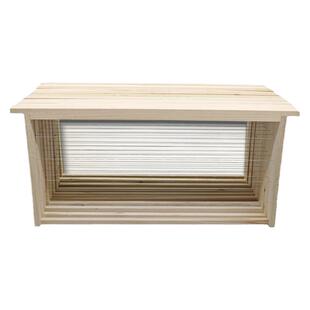 巢框优质中蜂巢框半成品杉木巢础框架蜂巢础蜜蜂养蜂标准蜂箱工具