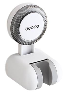 ecoco吸盘花洒支架免打孔浴室可移动底座花洒架淋浴头喷头固定器