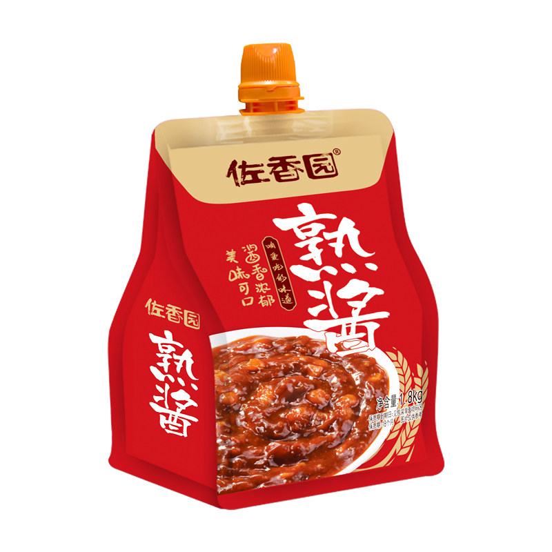 佐香园熟酱1.8kg袋正宗东北大酱