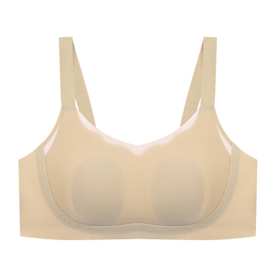 EMMAPOSE大胸显小简约无钢圈内衣