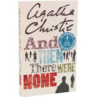 现货 无人生还 75周年纪念版 英文原版 And Then There Were None 阿加莎·克里斯蒂 经典作品 Agatha Christie 侦探推理小说
