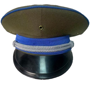 稀有库存87空原装大檐帽解放帽空大盖帽毛呢边收藏怀旧款聚会乐队