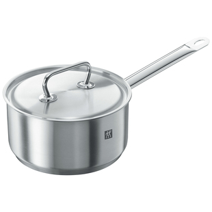 德国进口双立人不锈钢奶锅泡面锅小炖锅汤锅单柄锅复合钢电燃通用