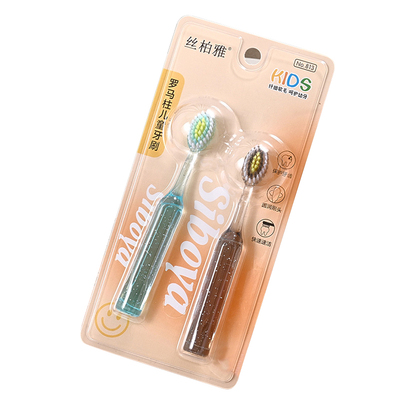 罗马柱山型凸面牙刷洁齿护龈