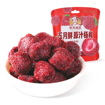 农夫山庄九制杨梅小包装蜜饯果脯