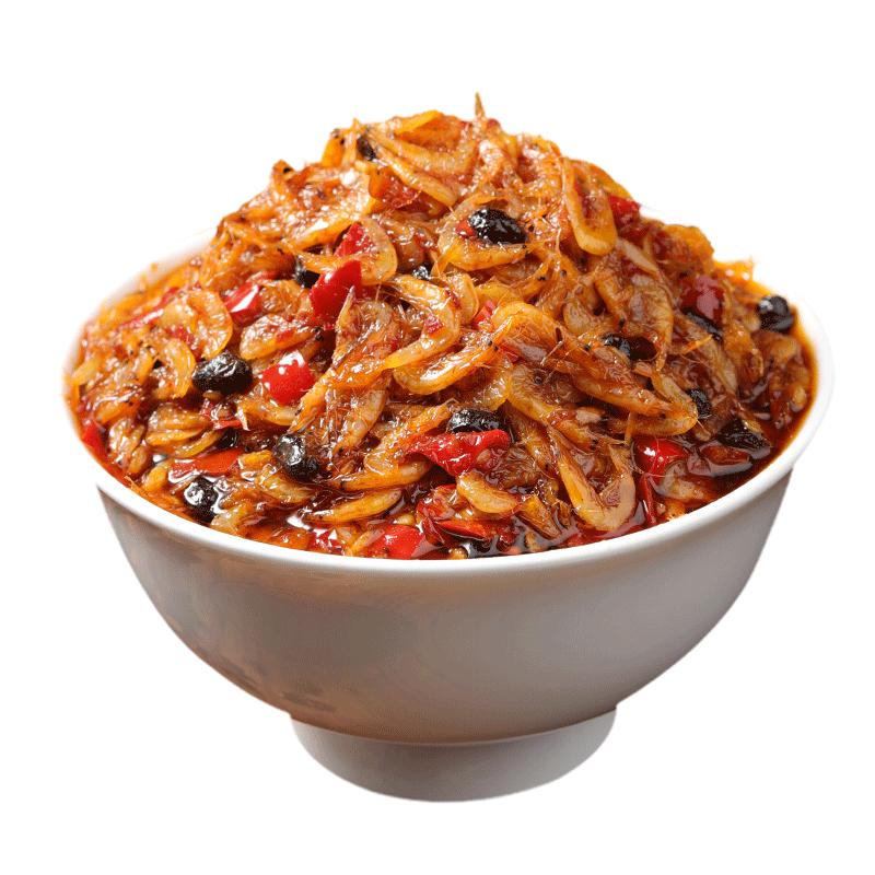 鲜虾拌饭酱虾酱下饭菜拌饭酱