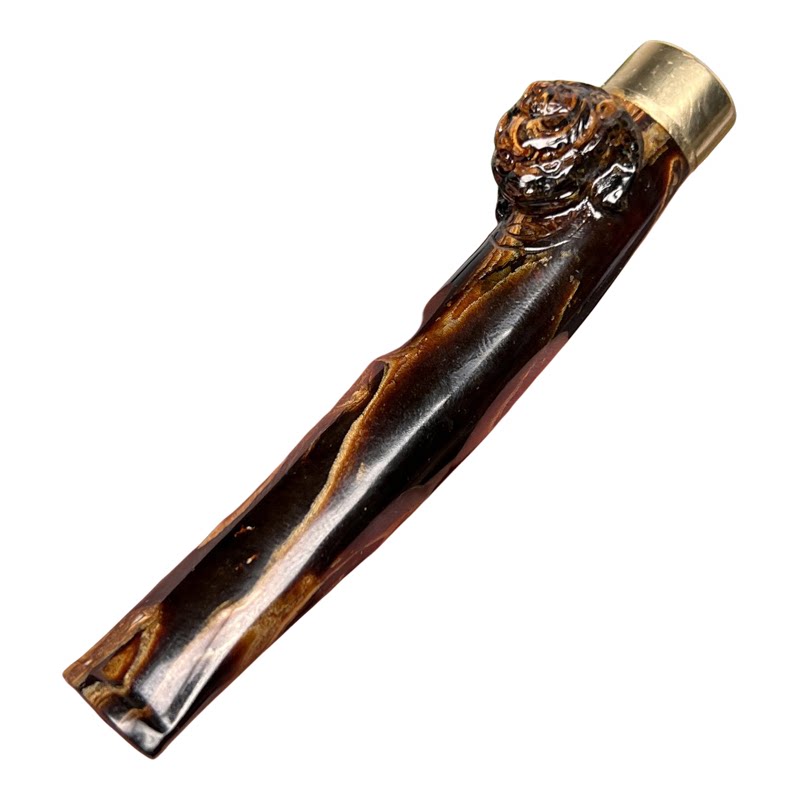 天然海柳拉杆粗中细通用烟嘴
