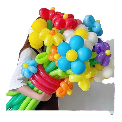 100支儿童卡通魔术气球长条造型