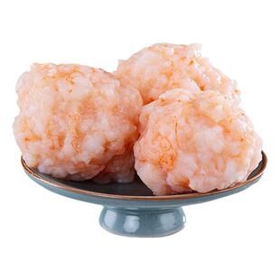 小霸龙青虾滑新鲜手打添加大颗粒纯虾肉无火锅食材官方旗舰店100g