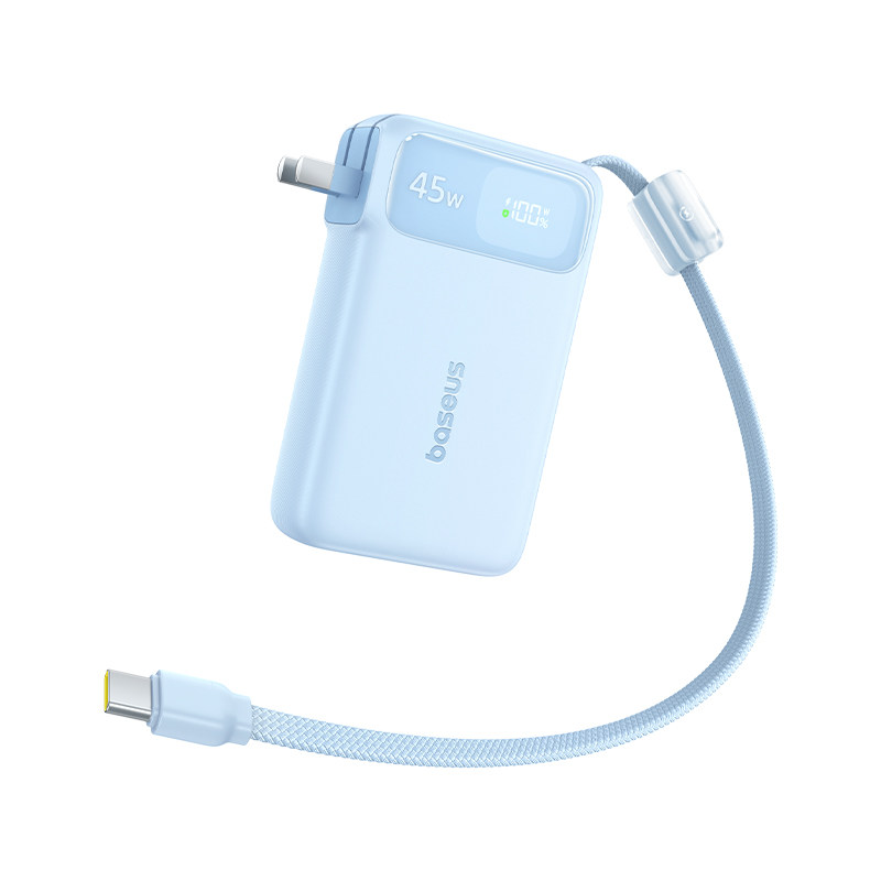 倍思超能充三合一充电宝器45W