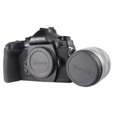 JJC M43卡口机身盖+镜头后盖适用于奥林巴斯松下相机EM10III EM5III EM1X EPL10 EPL9 EPL8 PEN-F