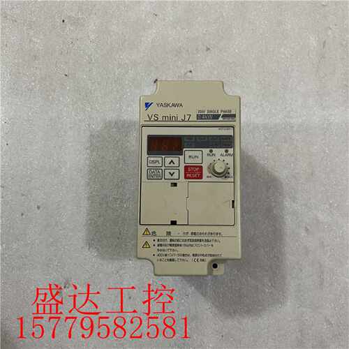 议价安川变频器 VS miniJ7 0.4KW 220V CIMR-J7AAB0P4 质量保证现