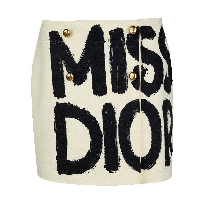 Dior/迪奥裹身迷你休闲短裙女士