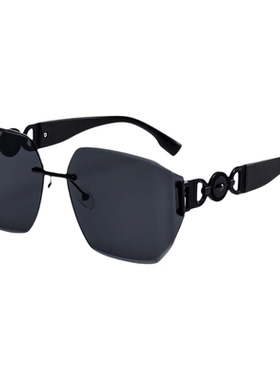 2026新款女无框大框防晒墨镜