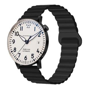 磁吸硅胶手表带时尚新款男女款表带代用天梭DW浪琴卡西欧天王表带