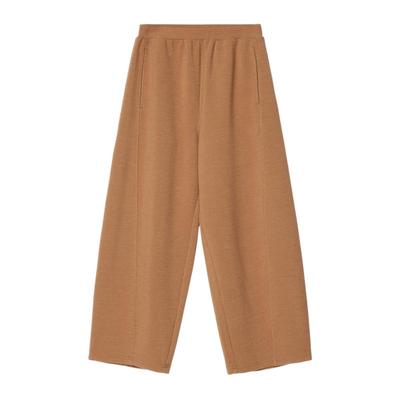 ZUCZUG4M36休闲羊毛珠地弧形裤